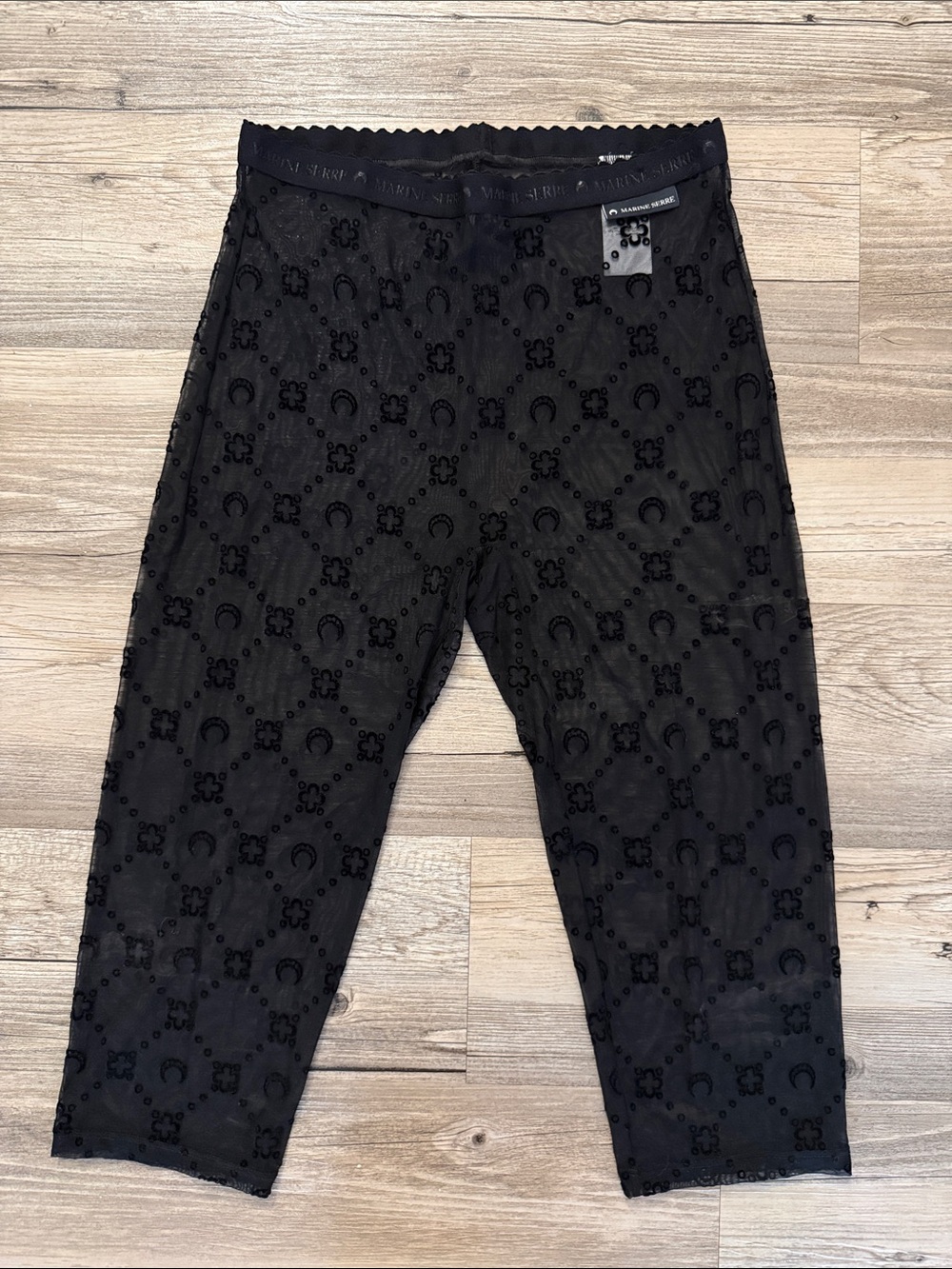New! Marine Serre cropped leggings